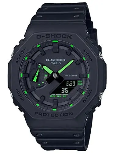Produktbild: Casio G-Shock Herrenuhr aus Kunstharz und Karbon – CA.GA-2100-1A4ER
