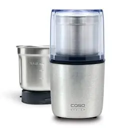 Produktbild: CASO Coffee & Kitchen Flavour - Elektrische Kaffeemühle und Multi-Zerkleinerer, Testurteil: Sehr Gut, mit Edelstahlbehälter für Pesto, Nüsse, Gewürze, u.v.m.