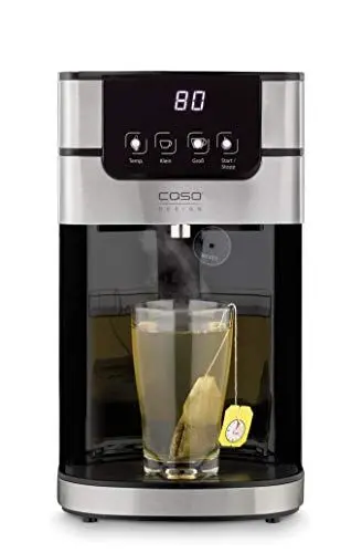 Produktbild: CASO PerfectCup 1000 Pro – Turbo Heißwasserspender, heißes Wasser in wenigen Sekunden, 2600 W, abnehmbarer 4 Liter Wassertank, von 70-100°C einstellbar, ideal für Büroküchen und Buffets