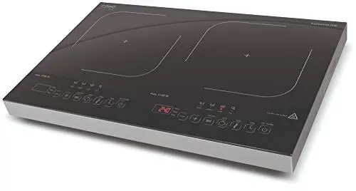 Produktbild: CASO Pro Gourmet 3500 - Mobiles Doppel- Induktionskochfeld, Testsieger Haus & Garten Test, max. 3500 Watt, 60-240°C, 12 Leistungsstufen, für Topfgrößen bis 22cm