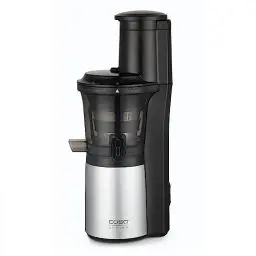 Produktbild: CASO SJW 300 Design Slow Juicer, sanftes und schonendes Entsaften dank niedriger Umdrehungszahl (60 U/min), Bis zu 30% höhere Saftausbeute gegenüber herkömmlichen Entsaftern, leiser 300 Watt Motor