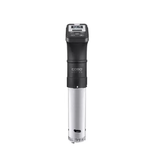 Produktbild: CASO SV 1200 Pro Smart - Sous Vide Garer - Präzise Temperaturregelung bis 90 °C in 0,5°C Schritten, komplett wasserfest, Sous Vide Stick mit der CASO Control App steuerbar, erwärmt bis zu 30 Liter