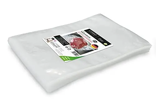 Produktbild: CASO Siegelrandbeutel 30 x 40 cm, 90 mμ, 100 Stück, ausschließlich für Kammervakuumierer, glatte Oberfläche, stabile Schweißnaht, BPA-Frei, Sous Vide, Made in Germany