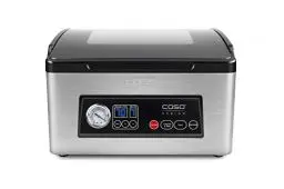 Produktbild: CASO VacuChef 70 - Kammervakuumierer aus Edelstahl, starke Vakuumpumpe 70 Liter/Minute, doppelte Schweißnaht, einstellbare Vakuum- und Schweißzeit