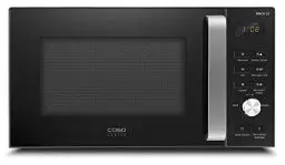 Produktbild: CASO | BMCG25 3-in-1 Mikrowelle mit Grill und Heißluft 1950W | Backofen-Funktion, 900W, 1000W Grill, Beschriftung auf deutsch, 25 L, Edelstahl, Schwarz