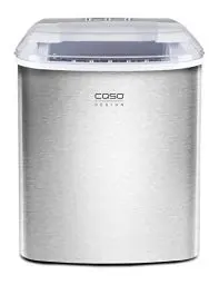 Produktbild: CASO IceChef Pro - Eiswürfelmaschine, für eine schnelle Eiswürfelbereitung in 6-13 min., produziert ca. 500 g Eiswürfel pro Stunde, Eiswürfelbereiter aus Edelstahl, inkl. Eisschaufel