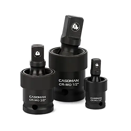 Produktbild: CASOMAN Kraft-Kugelgelenk, Premium Schlag Kreuzgelenk-Gelenksatz | Dreiteilige Kugelfeder, Ausführung 1/2