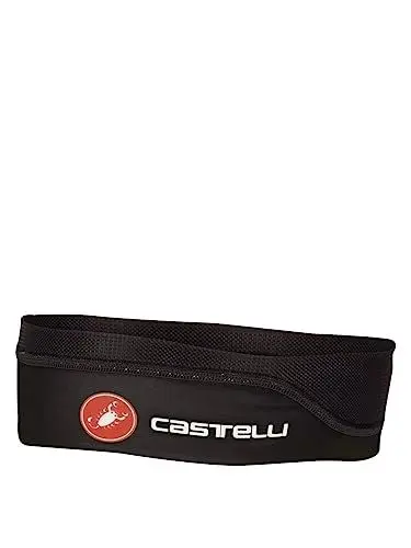 Produktbild: CASTELLI Men's Summer Headband Bandana, Schwarz, 1 unità (Confezione da 1)