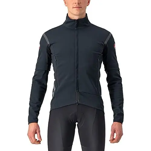 Produktbild: Castelli 4522510 PERFETTO RoS 2 CONVERTIBLE JAC Jacket Men's LIGHT BLACK/BLACK REFLEX XL