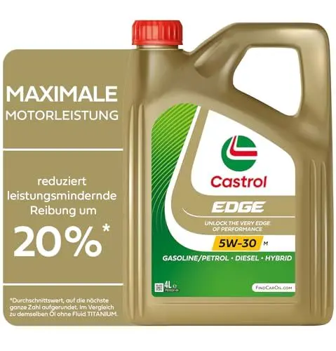 Produktbild: Castrol EDGE 5W-30 M Motoröl, 1L