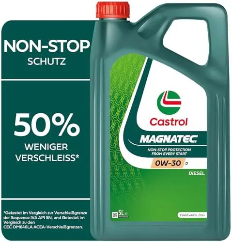Produktbild: Castrol MAGNATEC 0W-30 D Motoröl, 5L