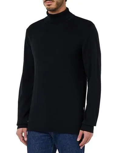 Produktbild: CASUAL FRIDAY - CFKarl 0104 roll Neck Knit - Pullover - 20504886, Größe:M, Farbe:Black Beauty (193911)