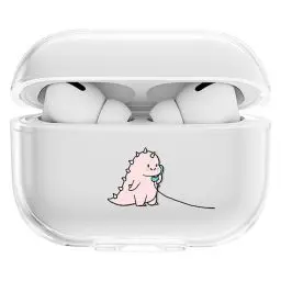 Produktbild: CasurvivePro Kopfhörer-Hüllen für AirPods Pro 2 Hüllen, transparente TPU-Hüllen mit niedlichem Muster, Apple AirPods Pro (2. Generation) Ladehüllen der 2. Generation