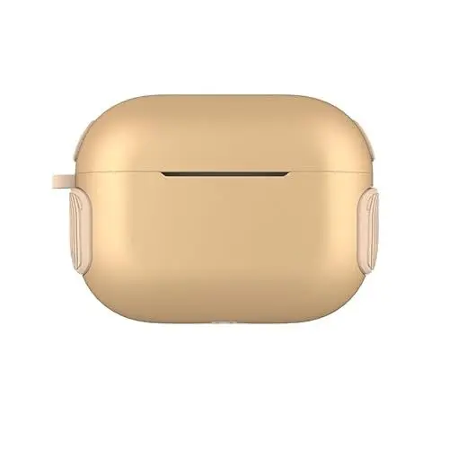 Produktbild: CasurvivePro Kopfhörerhüllen für AirPods Pro 2 Hülle Hüllenabdeckung PC+Silikon, 2-in-1 einfarbige Hüllenhüllen mit Karabiner Apple AirPods Pro (2. Generation) Ladehüllen hülle
