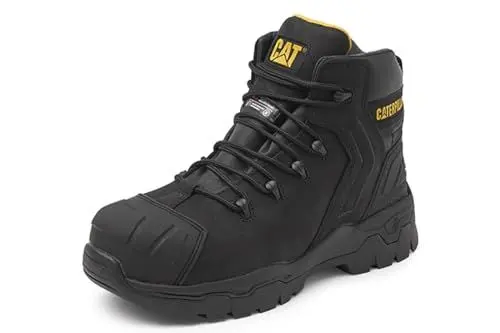 Produktbild: Cat Footwear Herren Everett S3 WR CI H Sicherheitsstiefel, Black, 42 EU