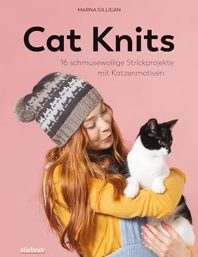 Produktbild: Cat Knits. 16 schmusewollige Strickprojekte mit Katzenmotiven. Anleitungen für 4 Stricktechniken: Pullover, Cardigans und Accessoires einfach selbst stricken für Anfänger und Fortgeschrittene