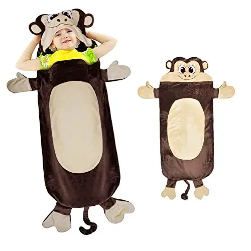 Produktbild: Catalonia Classy Pinguin Schwänze Decke Plüsch Weiches Kuscheldecke alle Jahreszeiten Gartendecke Siesta Schlafsack Fleecedecke zu Hause Outdoor, 132 x 55cm