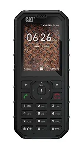 Produktbild: Caterpillar CAT B35 Dual SIM Schwarz - Mobiltelefon - 4 GB, CB35-DAB-EUR-EN