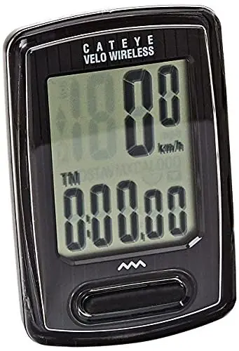 Produktbild: CatEye Velo Wireless-CC-VT230W Fahrradcomputer, Schwarz