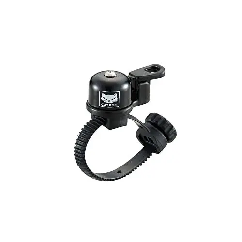 Produktbild: CATEYE Fahrradklingel OH-2400 Micro Brass Bell, schwarz, One Size, FA003527922
