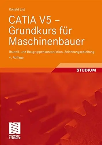 Produktbild: CATIA V5 - Grundkurs für Maschinenbauer