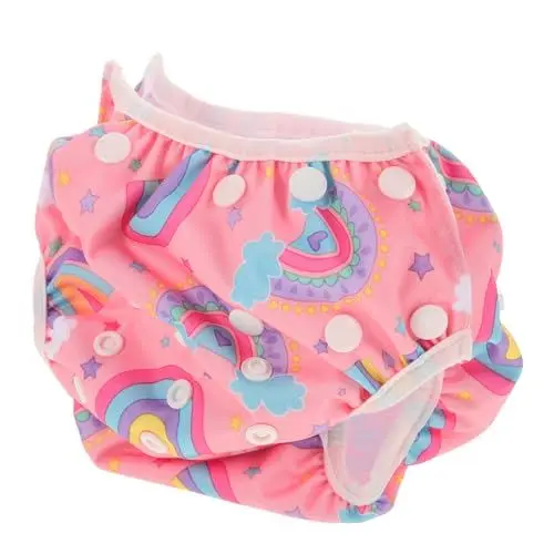 Produktbild: CATIEBYE Babywindel Schwimmwindeln Für Jungen Und Mädchen Waschbare Unisex-schwimmwindel Für Neugeborene Kleinkinder Dekorative Wiederverwendbare Baby-badehose