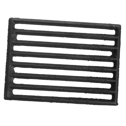 Produktbild: CATIEBYE Feuerrost Aus Gusseisen Für Holzofen Hochtemperatur Feuerstelle Grillrost Ca Ideal Für Kamin Und Grill