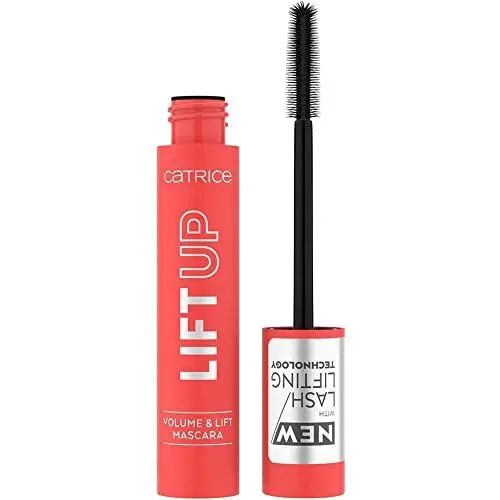 Produktbild: Catrice LIFT UP Volume & Lift Mascara, Nr. 010, Schwarz, volumengebend, schwunggebend, matt, vegan, ohne Mikroplastikpartikel, Nanopartikel frei, ohne Parfüm, 1er Pack (11ml)