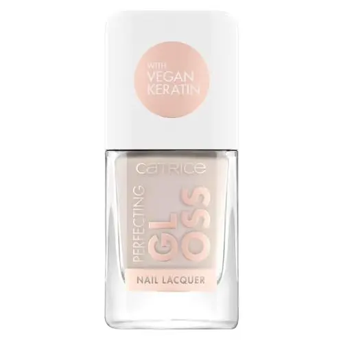 Produktbild: Catrice Perfecting Gloss Nail Lacquer, Nagellack, Nr. 01 Highlight Nails, transparent, langanhaltend, natürlich, glänzend, ohne Aceton, vegan, Mikroplastik Partikel frei (10,5ml)