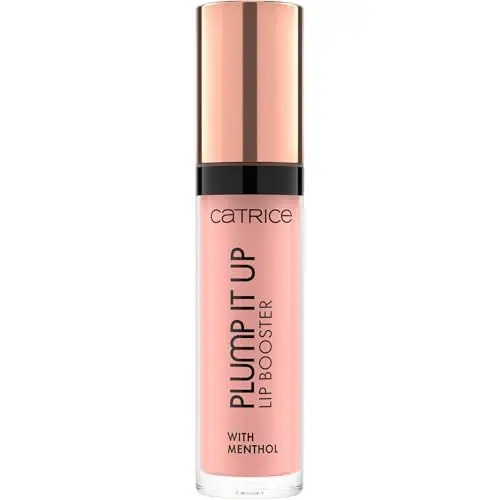 Produktbild: Catrice Plump It Up Lip Booster 060 Real Talk, glänzender Lippenbooster in Rosé, aufpolsternder Effekt, kühlend, vegan, 3,5 ml