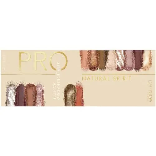 Produktbild: Catrice Pro Natural Spirit Slim Eyeshadow Palette, Lidschatten, Nr. 010 Neutral Elements, mehrfarbig, 16 Farben, farbintensiv, matt, metallisch, schimmernd, vegan, Nanopartikel frei (10,6g)