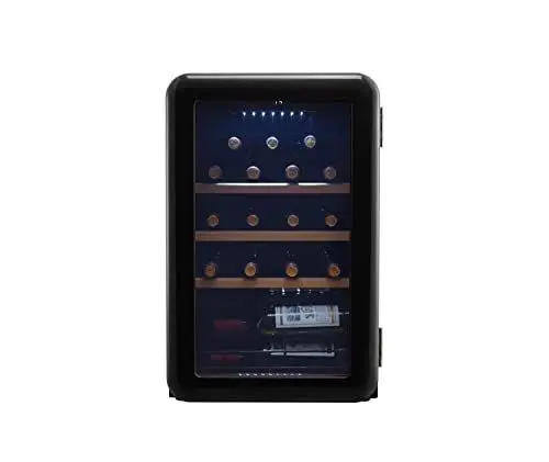 Produktbild: Cavecool Retro Obsidian - 19 Flaschen - 1 Zone - Schwarz
