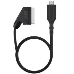 Produktbild: CAVN Scart auf HDMI Konverter, Neuer All-in-One mit SCART-Eingangskabel & HDMI-Ausgangsanschluss HD 1080P Video Audio Adapter, für HDTV STB VHS Xbox PS3 Sky DVD Blu-Ray, 1m Kabel