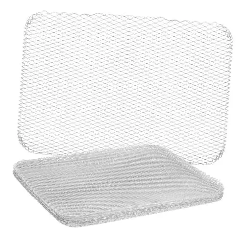 Produktbild: CAXUSD 10St Einweggrill Grill Grillmatte Drahtgeflecht zum Grillen Grillgittermatte -Grillgestell Herd antihaft grillmatte grillschrank Grillauflage aus Aluminium Outdoor-Zubehör