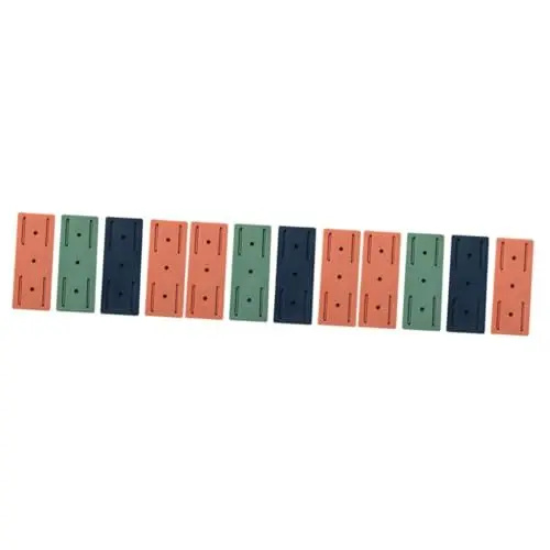 Produktbild: CAXUSD 12 STK Aufbewahrung Von Draht Platten Patchfeld Sockelfixierer Fixierer Selbstklebender Steckerleistenhalter Steckdosenleisten-Organizer Router-Halter Steckdosenhalter Acrylkleber