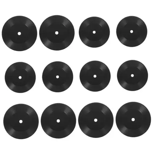 Produktbild: CAXUSD Miniatur-schallplatten Miniatur-möbel Miniatur-puppenhaus Vinyl-schallplatten Wanddekoration Stilvolles Gemütliches Wohndekor-akzente