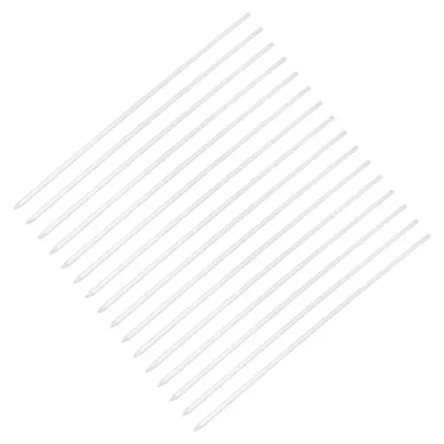 Produktbild: CAXUSD 16st Pflanzenstecker Aus Acryl Klare Pflanzenstäbe Stützpfähle Für Den Garten Topfpflanzenpfähle Kletterhilfe Für Pflanzen Spiralförmige Pflanzenstütze Rebstock Pflanzenstützpfähle