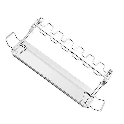 Produktbild: CAXUSD Klappbarer Edelstahl-grill Für Draußen Tragbarer Bratrost Mit Ablage Bbq-bräter Outdoor