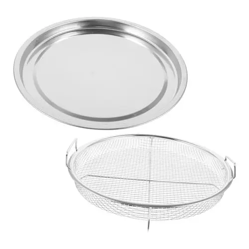 Produktbild: CAXUSD Edelstahl-backform-Set – Grillschalen Und Barbecue-tablett Zum Braten Von Lebensmitteltellern
