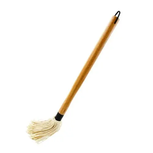 Produktbild: CAXUSD Grillpinsel Aus Borsten Mit Holzgriff Praktischer Basting Mop Für Bbq-öl Und Saucen Aufhängbar Für Küche Und Grillen