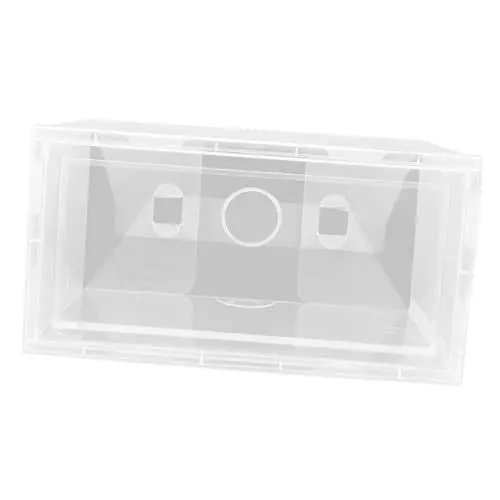 Produktbild: CAXUSD 1 X Box Transparent Kunststoff Schuhkarton Transparent Stapelbar Aufbewahrungsboxen Haushalts Schuhschrank Schuhkarton Transparent Stapelaufbewahrung Spielzeug