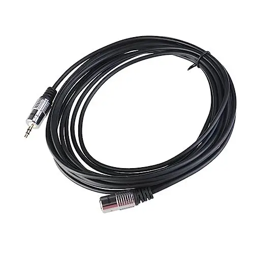 Produktbild: CAXUSD 2St Kopfhörer Aux-Verlängerungskabel Verlängerungskabel aus Aluminiumgehäuse Verlängerung des Audiokabels Aluminiumschale 3,5-mm-Kabel von Stecker auf Buchse Black