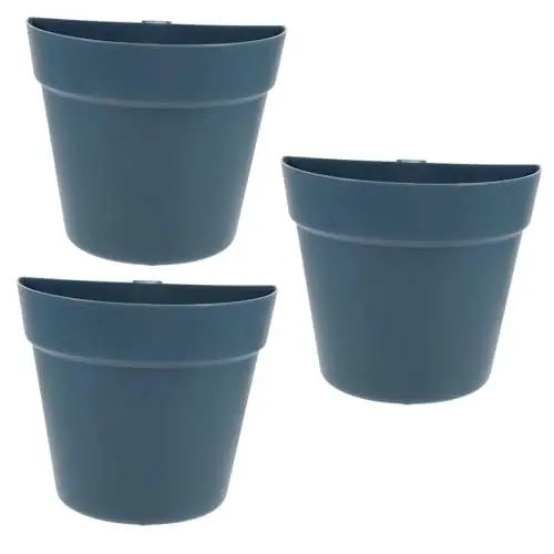 Produktbild: CAXUSD Pflanzentopf Zum Aufhängen Wand Blumenübertöpfe Aus Langlebigem Material Wandblumenhalter Ohne Nagel Für Büro Und Zuhause