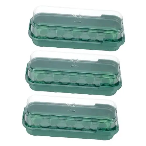 Produktbild: CAXUSD 3 Pcs Anzuchtschale Leichte Pflanze Kindergarten Platte Design