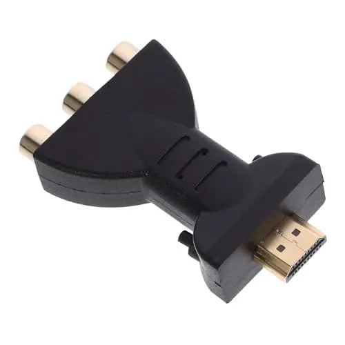Produktbild: CAXUSD Zu-3-rgb-video-audio-adapter Komponenten-konverter Für 720p 1080ip 1080p HDTV DVD-projektor