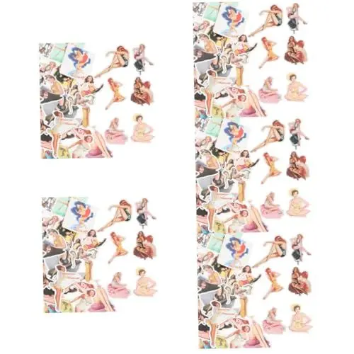 Produktbild: CAXUSD 500 -Aufkleber Wandtattoos Lana del Rey Aufkleber Scrapbooking Sticker Scrapbook Stickers Aufkleber liefern Abnehmbare Aufkleber wasserdichte PVC-Aufkleber