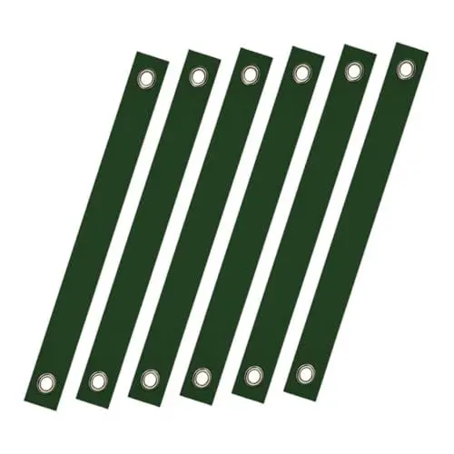 Produktbild: CAXUSD 6st Baumgurte Für Den Gartenbau Aststütze Hurrikan-baumgurt Riemen Für Pflanzenpfähle Baum Bindeband Riemen Für Baumpfähle Baumriemen Zum Abstecken Baumkrückengurt Nylon Green