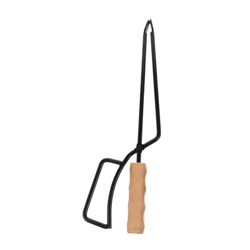 Produktbild: CAXUSD Kohlezange küchenzange kã¼chenzangen steak knives Niemals grill gloves Clip-Ins Holzkohle Lagerfeuerzange Zange mit Griff Protokoll Zubehör Pinzette Grillkohle Werkzeug Buche