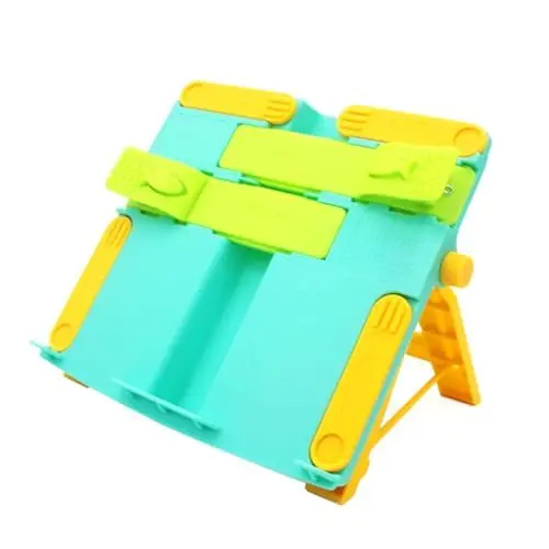 Produktbild: CAXUSD Leseregal für Kinder kleiner Kinderschreibtisch klappbarer Leseständer Bücherregal für Kinder buchstütze kinder Tisch-Bücherregal Stabiler Bücherständer Buchhalter