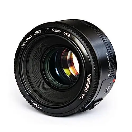 Produktbild: CAXUSD 50mm Autofokus-objektiv Große Blendenöffnung Kunststoffgehäuse Für DSLR-Kamera